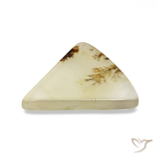 Dendritic Agate Gemstone in 13 x 13 mm (calibrated) Size for Sale, Dendritic Agate Stone in Multicolor Color