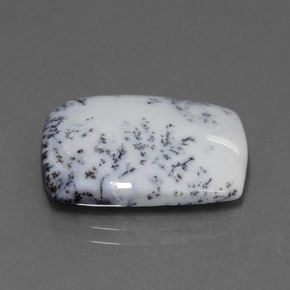 11.33 ct Multicolor Dendritic Chalcedony Stone, Natural Dendritic Chalcedony in Cushion Cabochon Shape for Sale