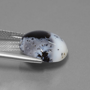 Dendritic Chalcedony Gemstone in 15 mm Size for Sale, Dendritic Chalcedony Stone in Multicolor Color