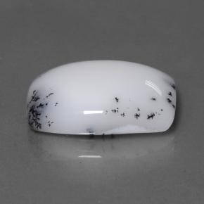 10.95 ct Multicolor Dendritic Chalcedony Stone, Natural Dendritic Chalcedony in Cushion Cabochon Shape for Sale