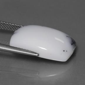 Dendritic Chalcedony Gemstone in 18.2 x 13.2 mm Size for Sale, Dendritic Chalcedony Stone in Multicolor Color