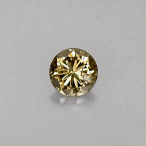0.29 ct Brown Diamond Gemstone, Diamond Gem in Diamond-Cut Shape for Sale.