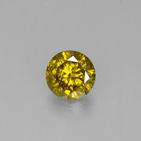 0.19 ct Brown Diamond Gemstone, Diamond Gem in Diamond-Cut Shape for Sale.