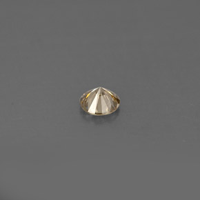 Diamond Gemstone in 3.5 mm (calibrated) Size for Sale, Diamond Stone in Champagne Color