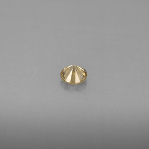 Diamond Gemstone in 3.7 mm Size for Sale, Diamond Stone in Champagne Color