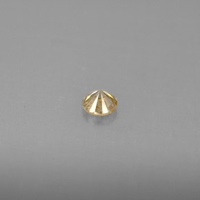 Diamond Gemstone in 3.5 mm (calibrated) Size for Sale, Diamond Stone in Champagne Color