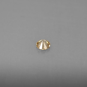 Diamond Gemstone in 3.3 mm Size for Sale, Diamond Stone in Champagne Color