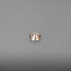 Diamond Gemstone in 3.5 mm (calibrated) Size for Sale, Diamond Stone in Champagne Color