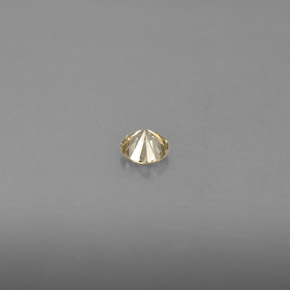 Diamond Gemstone in 3.5 mm (calibrated) Size for Sale, Diamond Stone in Champagne Color