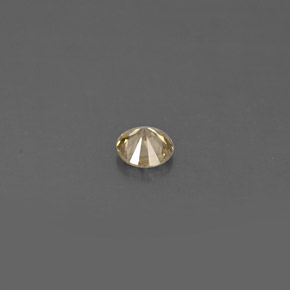 Diamond Gemstone in 3.5 mm (calibrated) Size for Sale, Diamond Stone in Champagne Color