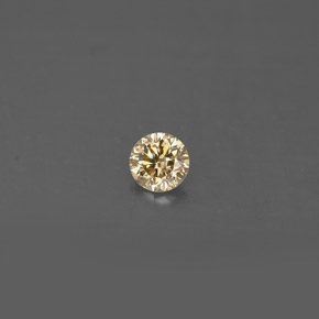 0.14 ct Brown Diamond Gemstone, Diamond Gem in Diamond-Cut Shape for Sale.