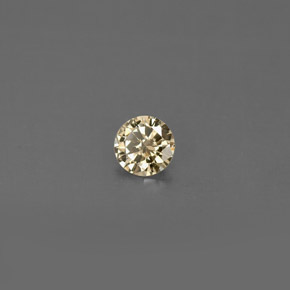 0.16 ct Brown Diamond Stone, Natural Diamond in Diamond-Cut Shape for Sale