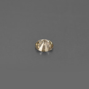 Diamond Gemstone in 3.7 mm Size for Sale, Diamond Stone in Brown Color