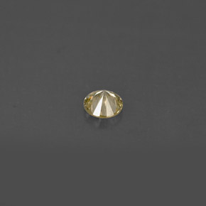 Diamond Gemstone in 3.5 mm (calibrated) Size for Sale, Diamond Stone in Champagne Color