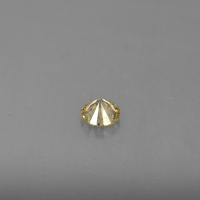 Diamond Gemstone in 3.5 mm (calibrated) Size for Sale, Diamond Stone in Champagne Color