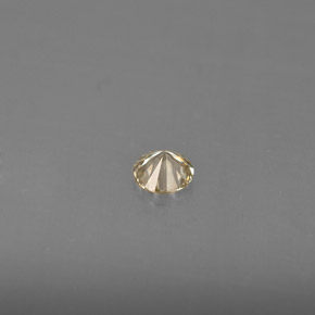 Diamond Gemstone in 3.5 mm (calibrated) Size for Sale, Diamond Stone in Champagne Color