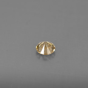 Diamond Gemstone in 3.8 mm Size for Sale, Diamond Stone in Champagne Color