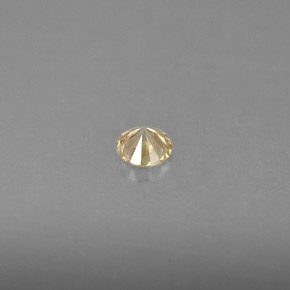 Diamond Gemstone in 3.5 mm (calibrated) Size for Sale, Diamond Stone in Champagne Color