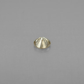 Diamond Gemstone in 3.5 mm (calibrated) Size for Sale, Diamond Stone in Champagne Color
