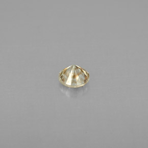 Diamond Gemstone in 3.7 mm Size for Sale, Diamond Stone in Champagne Color