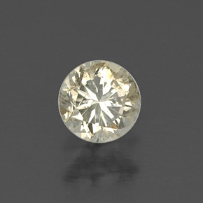 0.23 ct Yellow Diamond Stone, Natural Diamond in Diamond-Cut Shape for Sale