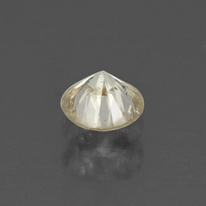 Diamond Gemstone in 3.8 mm Size for Sale, Diamond Stone in Champagne Color