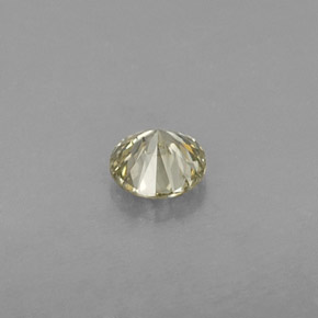 Diamond Gemstone in 4 mm (calibrated) Size for Sale, Diamond Stone in Champagne Color