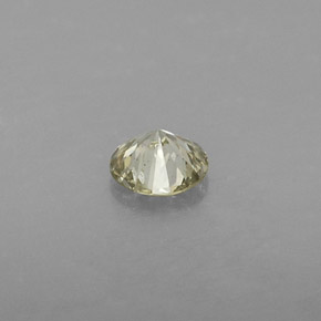 Diamond Gemstone in 4 mm (calibrated) Size for Sale, Diamond Stone in Champagne Color