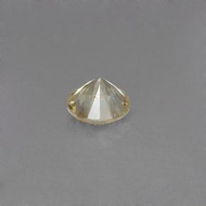 Diamond Gemstone in 3.5 mm (calibrated) Size for Sale, Diamond Stone in Champagne Color
