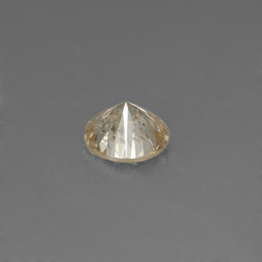 Diamond Gemstone in 3.5 mm (calibrated) Size for Sale, Diamond Stone in Champagne Color