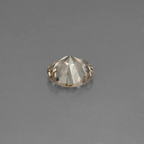 Diamond Gemstone in 3.5 mm (calibrated) Size for Sale, Diamond Stone in Champagne Color