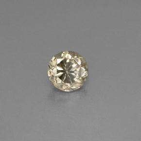 0.16 ct Yellow Diamond Stone, Natural Diamond in Diamond-Cut Shape for Sale