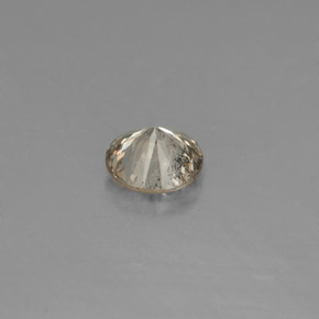 Diamond Gemstone in 3.5 mm (calibrated) Size for Sale, Diamond Stone in Champagne Color