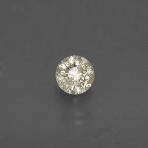 0.15 ct Yellow Diamond Gemstone, Diamond Gem in Diamond-Cut Shape for Sale.