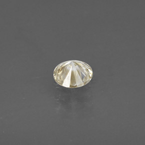 Diamond Gemstone in 3.5 mm (calibrated) Size for Sale, Diamond Stone in Champagne Color