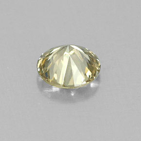 Diamond Gemstone in 3.3 mm Size for Sale, Diamond Stone in Champagne Color