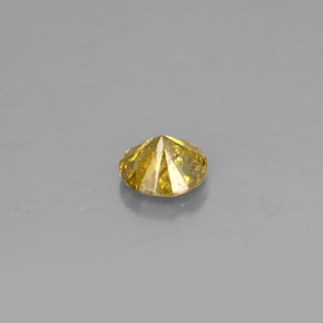 Diamond Gemstone in 4.2 mm Size for Sale, Diamond Stone in Champagne Color