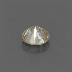 Diamond Gemstone in 3.7 mm Size for Sale, Diamond Stone in Champagne Color