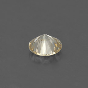 Diamond Gemstone in 3.5 mm (calibrated) Size for Sale, Diamond Stone in Champagne Color
