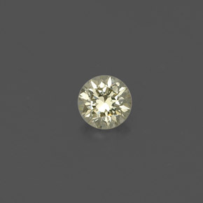 0.14 ct Yellow Diamond Gemstone, Diamond Gem in Diamond-Cut Shape for Sale.