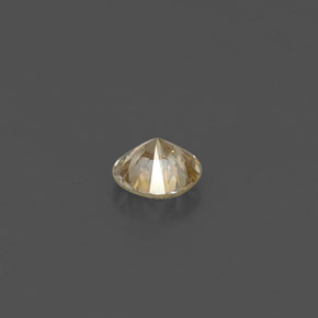 Diamond Gemstone in 3.5 mm (calibrated) Size for Sale, Diamond Stone in Champagne Color