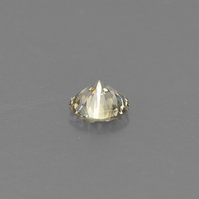 Diamond Gemstone in 3.8 mm Size for Sale, Diamond Stone in Champagne Color