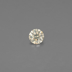 0.10 ct Yellow Diamond Gemstone, Diamond Gem in Diamond-Cut Shape for Sale.