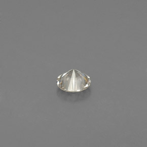 Diamond Gemstone in 3 mm (calibrated) Size for Sale, Diamond Stone in Champagne Color