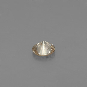 Diamond Gemstone in 3.3 mm Size for Sale, Diamond Stone in Champagne Color