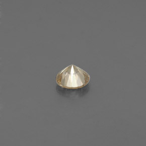 Diamond Gemstone in 2.8 mm Size for Sale, Diamond Stone in Champagne Color