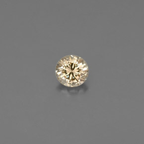 0.12 ct Brown Diamond Gemstone, Diamond Gem in Diamond-Cut Shape for Sale.