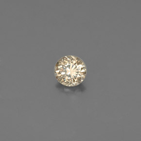 0.12 ct Brown Diamond Stone, Natural Diamond in Diamond-Cut Shape for Sale