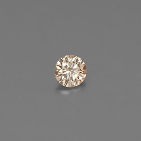 0.08 ct Yellow Diamond Stone, Natural Diamond in Diamond-Cut Shape for Sale