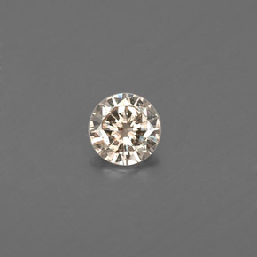 0.12 ct Yellow Diamond Gemstone, Diamond Gem in Diamond-Cut Shape for Sale.